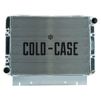 COLD-CASE Radiators 60-63 Galaxie Side Tank Aluminum Performance Radiator Automatic Transmission Cold Case Radiators FOG580A