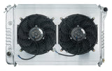 COLD-CASE Radiators 71-73 Mustang Radiator AT 26in Dual 12in Fans FOM578AK
