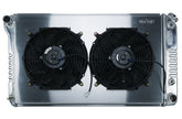 COLD-CASE Radiators 68-72 A-Body Aluminum Radiator Automatic Transmission Dual 12 Inch W/12 Inch Fan Kit Cold Case Radiators GMA42AK