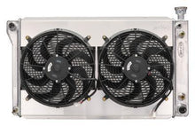 Load image into Gallery viewer, COLD-CASE Radiators 88-98 GM 1500 P/U 5.3L Radiator w/Dual 14in Fan GMT572ASK