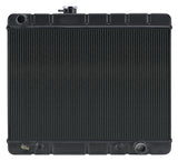 COLD-CASE Radiators 66-67 GTO Radiator w/AC AT Black GPG38AB
