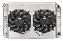 Load image into Gallery viewer, COLD-CASE Radiators 79-93 Mustang LS Swap Swap Radiator w/Fan LMM576K