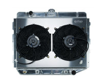 COLD-CASE Radiators 66-74 A,B,C,E Body AC Aluminum Performance Radiator And 12 Inch Dual Fan Kit AT 17x26 Inch Cold Case Radiators MOP750AK