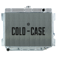 COLD-CASE Radiators 70-74 E Body Challenger Aluminum Performance Radiator AT 17x26 Inch Cold Case Radiators MOP754A