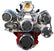 CVF Racing CF-C-LSXM-WRAPTOR LS Wraptor Mid-Mount Serpentine Kit