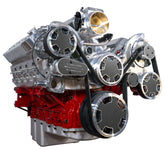 CVF Racing CF-LSXM-WRAPTOR LS Wraptor Mid-Mount Serpentine Kit