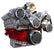 CVF Racing CF-LSXM-WRAPTOR LS Wraptor Mid-Mount Serpentine Kit