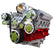 CVF Racing CF-LSXM-WRAPTOR LS Wraptor Mid-Mount Serpentine Kit