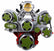 CVF Racing CF-LSXM-WRAPTOR LS Wraptor Mid-Mount Serpentine Kit