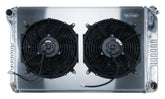 70-81 Camaro Aluminum Radiator And 12 Inch Fan Kit MT Cold Case Radiators