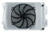 67-69 Camaro/Firebird LS SWAP Aluminum Radiator And 16 Inch Fan Kit Cold Case Radiators