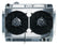 66-67 Chevelle / El Camino Aluminum Radiator And Dual 12 Inch Fan Kit MT Cold Case Radiators