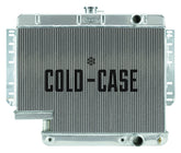 61-65 Impala with 500 Steering Box Aluminum Radiator Cold Case Radiators