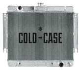 66-68 Impala Aluminum Radiator Stamped Cold Case Radiators