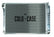 68-79 Nova BB Aluminum Performance Radiator MT Cold Case Radiators