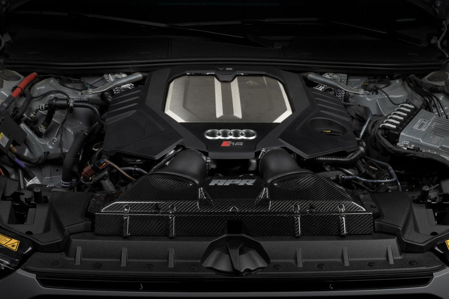 Carbon Fiber Intake C8 4.0T Fits 2021-2025 Audi RS6 Avant/RS7 Sportback APR