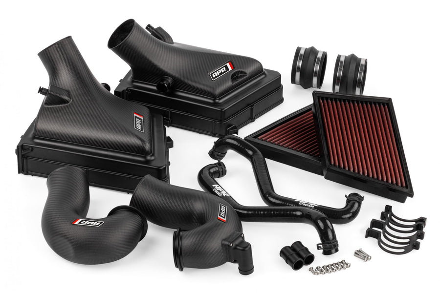 Carbon Fiber Intake System w/ Turbo Inlet Pipes 992 3.0T/3.7T Fits 2020-2024 Porsche 911 APR