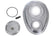 Cloyes Aluminum Timing Cover - SBC w/BBC Snout 2pc. 9-229