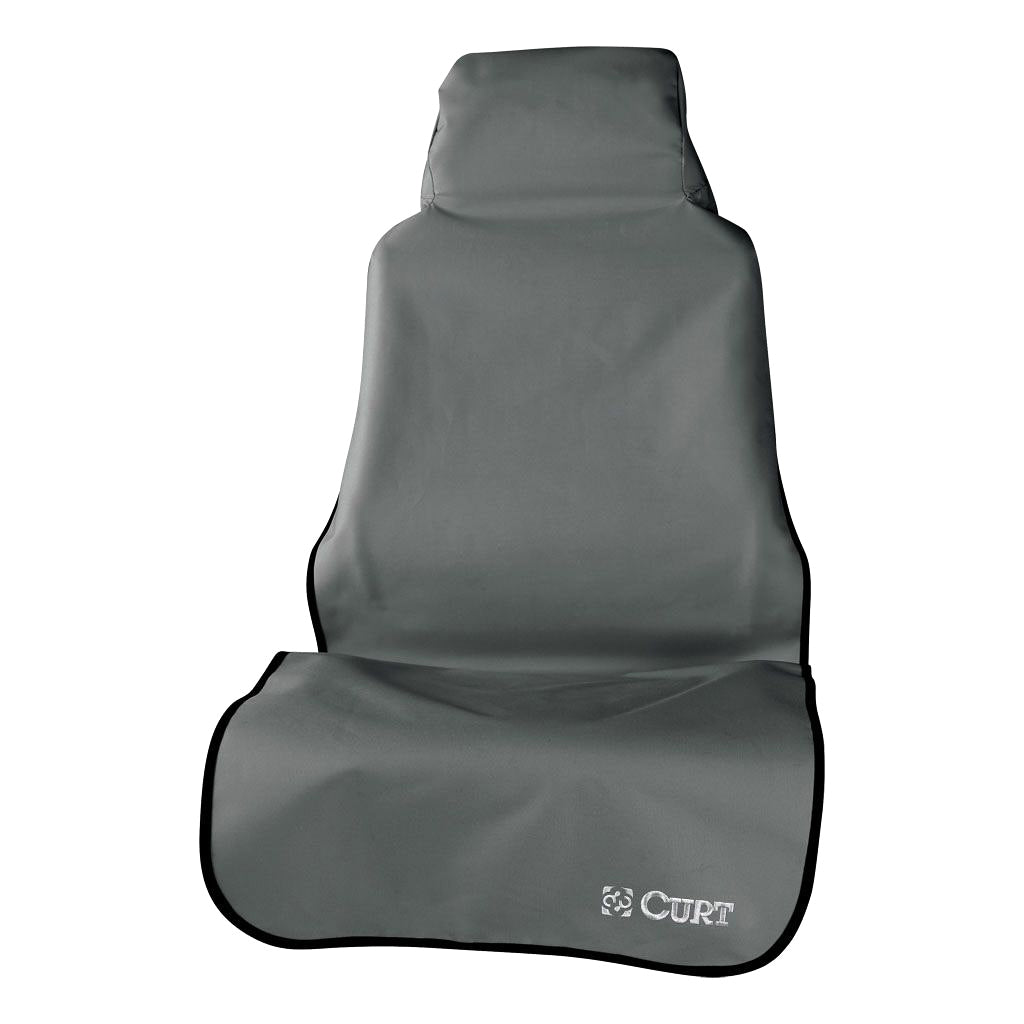 CURT Seat Defender 58in x 23 in Waterproof Grey 18500