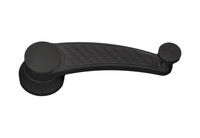 CVF Racing Stealth Black Carbon Fiber Design billet window crank handles, universal fit, B-WC-4-KIT