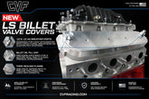 CVF Racing Billet LS Valve Covers, Extra Short | Gen III & IV
