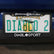 Diablo Sport License Plate Frame Durable plastic license plate frame black DiabloSport