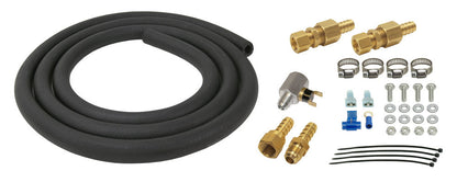 Derale Remote Transmission Cooler Mount Kit | 1/2" Lines, 180°F Thermostat | 13023