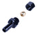 Derale 3/8” Transmission Cooler Line to 3/8” NPT Hose Barb Black anodized Fitting 13042
