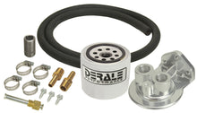 Load image into Gallery viewer, Derale Single Mount 3/8&quot; NPT Ports Up Remote Transmission Filter Kit, Standard 13090