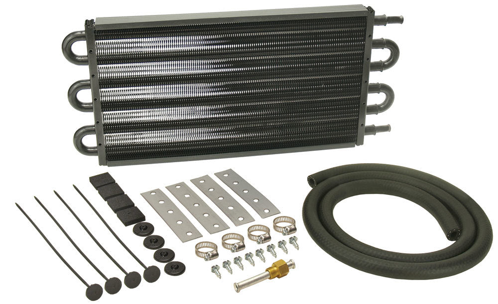 Derale 6 Pass 17" Series 7000 Copper/Aluminum Transmission Cooler Kit, Intermediate 13103