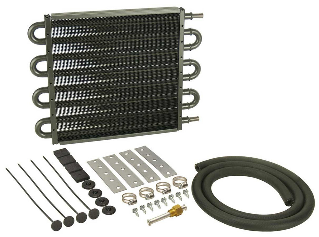 Derale 8 Pass 13" Series 7000 Copper/Aluminum Transmission Cooler Kit, Intermediate 13107