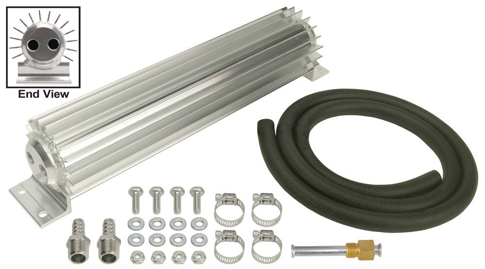 Derale 2 Pass 12" Heat Sink Transmission Cooler Kit 13263