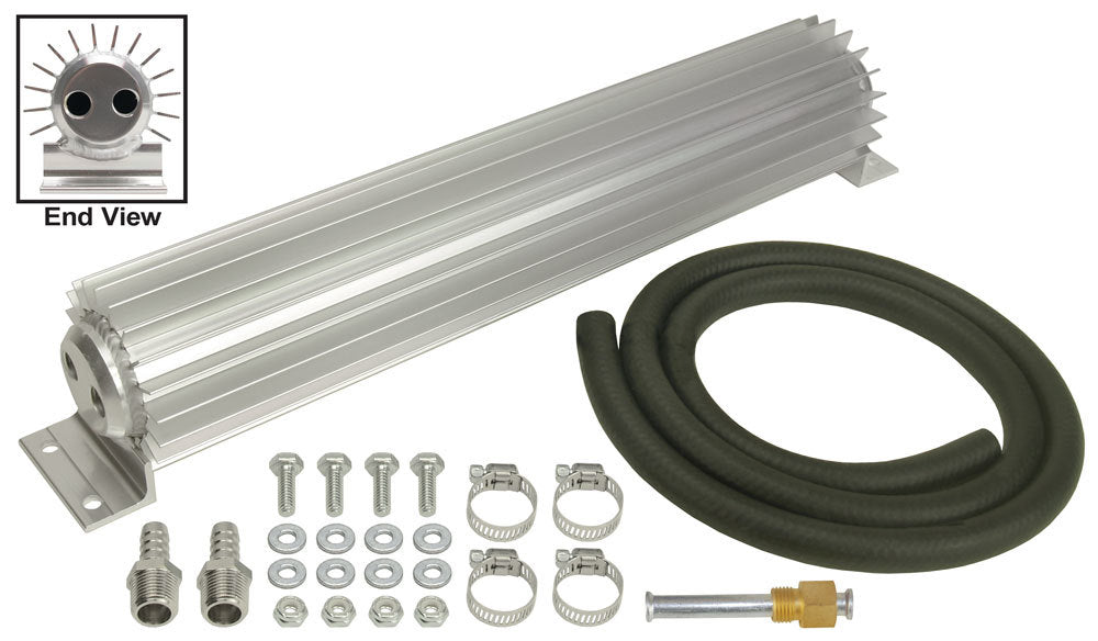 Derale 2 Pass 15" Heat Sink Transmission Cooler Kit 13264