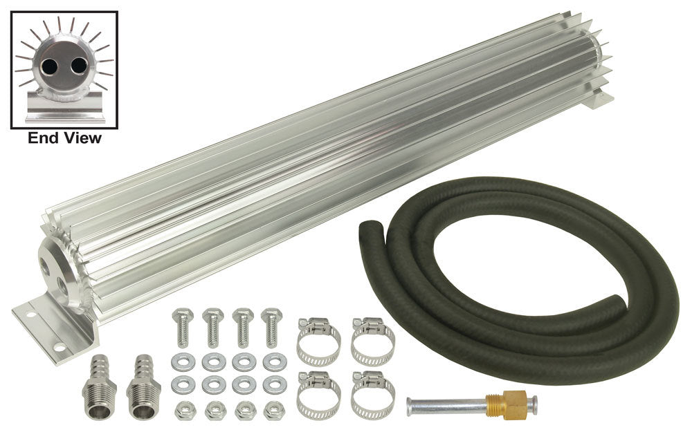 Derale 2 Pass 18" Heat Sink Transmission Cooler Kit 13265