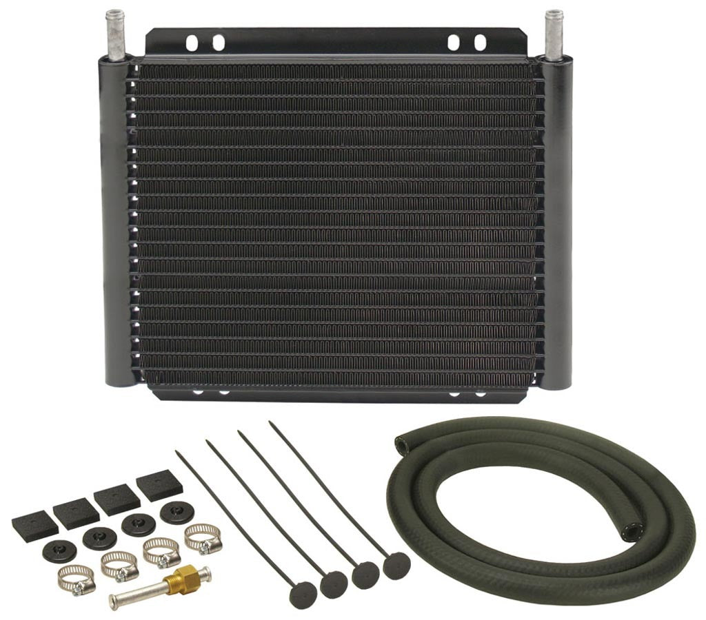 Derale 19 Row Series 8000 Plate & Fin Transmission Cooler Kit, 11/32" 13503