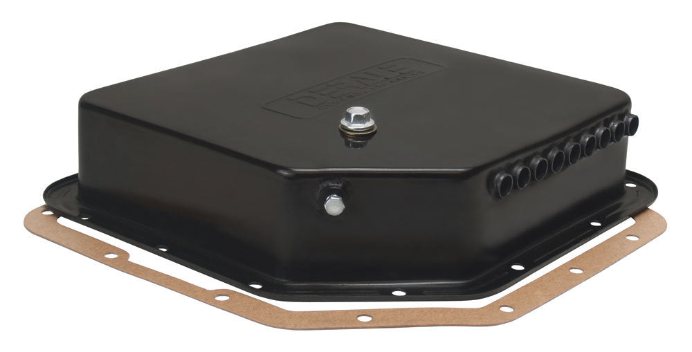 Derale Transmission Cooling Pan, Reduces Fluid Temps up to 50°F, Increase Capacity 14200