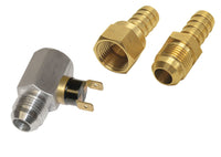 Derale 180°F In-Line Remote Cooler Fan Control Thermostat, -8AN 15721