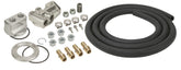 Derale Single Mount Univ Oil Fltr Reloc Kit, 1/2" NPT Side Ports, 3/4"-16 Filter Thread 15780