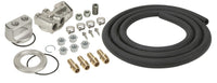 Derale Single Mount Univ Oil Fltr Reloc Kit, 1/2" NPT Side Ports, 3/4"-16 Filter Thread 15780