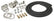 Derale Single Mount Univ Oil Fltr Reloc Kit, 1/2" NPT Side Ports, 3/4"-16 Filter Thread 15780