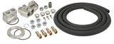 Derale Single Mount Univ Oil Fltr Reloc Kit, 1/2