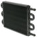 Derale 6 Pass Econo-Cool Tube & Fin Replacement Cooler, 1/2" Barb Inlets 15831