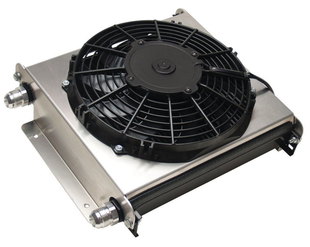 Derale 40 Row Hyper-Cool Extreme Remote Fluid Cooler, -10AN 15875