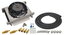 Load image into Gallery viewer, Derale 25 Row Hyper-Cool Remote Transmission Cooler Kit, -8AN 15960