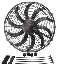 Load image into Gallery viewer, Derale 14&quot; High Output Curved Blade Electric Puller Fan 16114