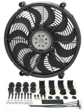 Load image into Gallery viewer, Derale 17&quot; High Output Single RAD Pusher/Puller Fan with Premium Mount Kit 16217