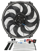 Derale 16" Tornado Electric Puller Fan, Premium Mounting Kit 16516