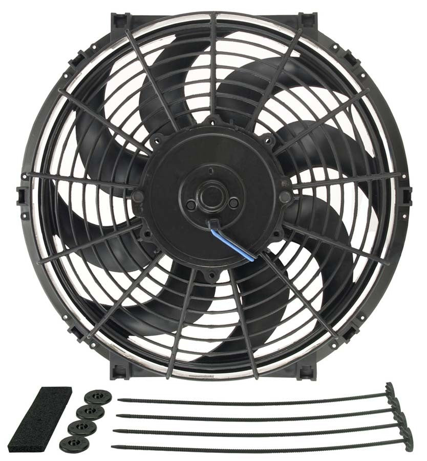 Derale 12" Tornado Electric Puller Fan, Standard Mounting Kit 16622