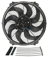 Derale 16" Tornado Electric Puller Fan, Standard Mounting Kit 16626