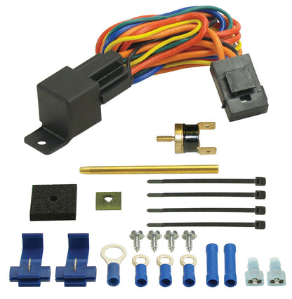 Derale Premium Single Stage Fan Controller | 180°F Push-In Probe, 25 Amp | 16738